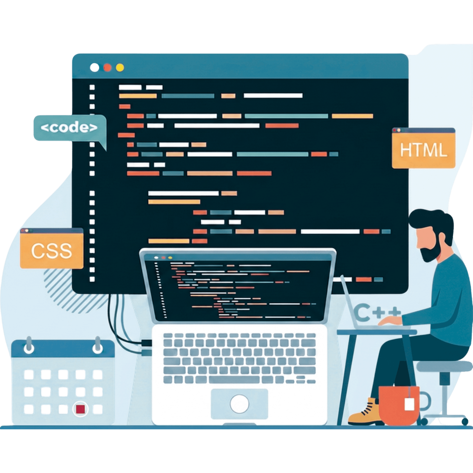 Custom Software Development Company Cloud SaaS Architecture Illustration by Infisetu Technologies